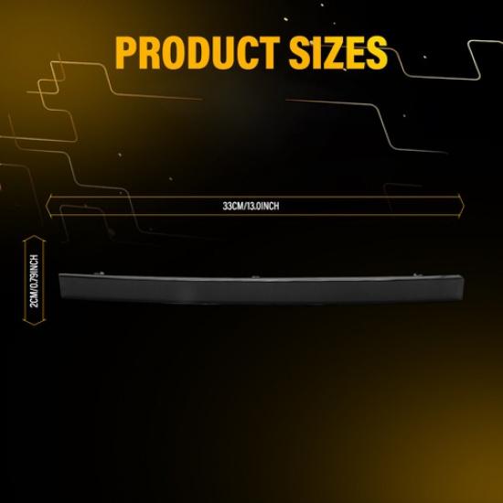 2PCS Left+Right Bumper Rear for Reflector Smoked 2014- Corvette Chevrolet C7