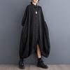 Long Sleeve Plus Size Vintage New In Dresses for Women Casual Loose Spring Autumn Shirt Dress