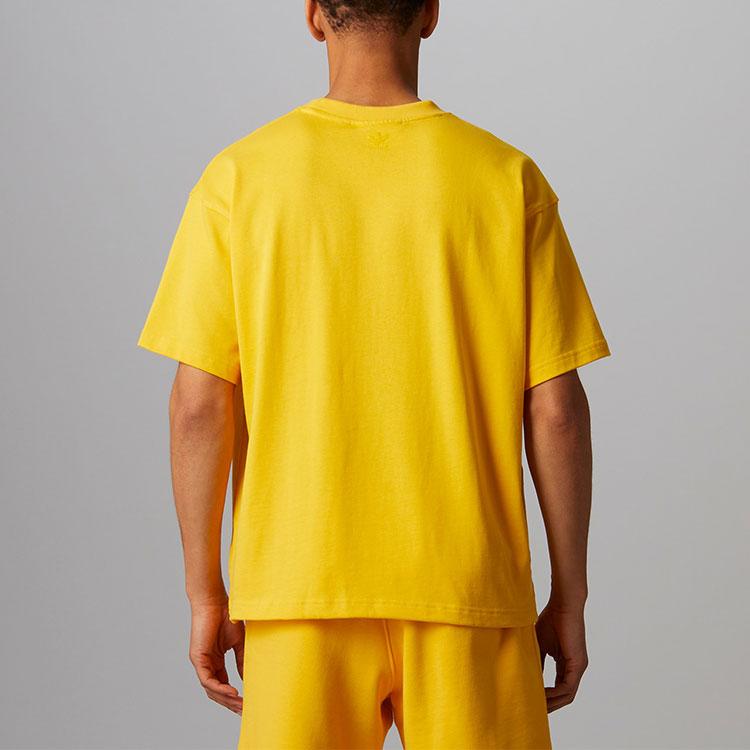 Adidas X Pharrell Williams Humanrace Basic Tee Bold Gold Unisex Tops HG1806