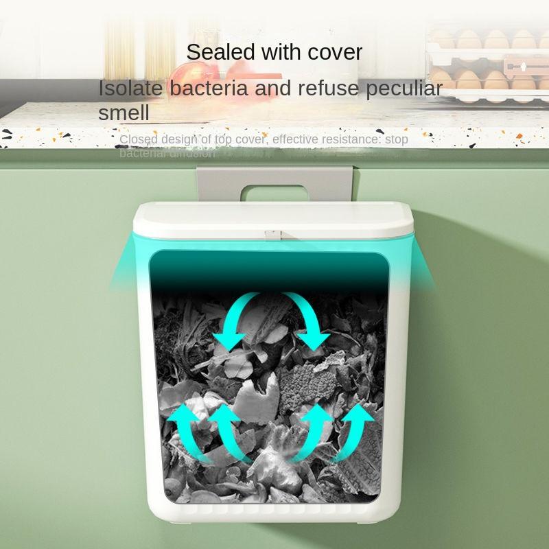 12/8 л кухонное мусорное ведро подвесное бытовое ведро для хранения туалетная бумага корзина для кухонных отходов настенное мусорное ведро