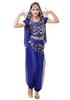 Jasmine Aladdin Costume Plus Size Perfect for Belly School and Adults [amaletPlay] Women's 7-Piece Set, XL, Halloween, Cosplay, Dance, Parties,
