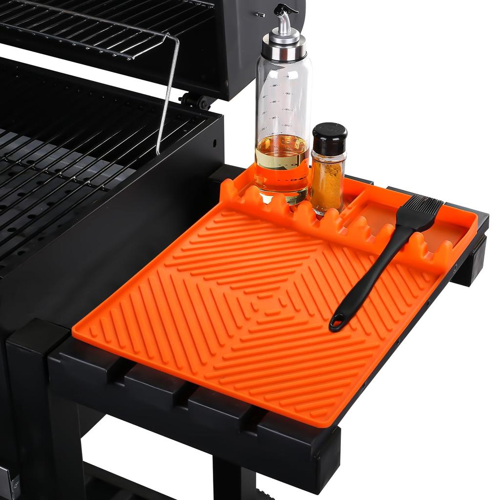 Griddle Mat Barbeque Grill Accessories Tools for Blackstone Side Shelf Mat Grill Pad for Outdoor Kitchen Counter