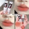 Velvet Lip Gloss Matte Lip Gloss Natural Whitening Lip Mud Lipstic Waterproof Long-lasting Setting Student Daily Cosmetics Women's Fashionable Makeup