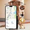IPX8 Smart Bluetooth GPS Tag для Apple Airtags Работает с Apple Find My APP для поиска держателя удостоверения личности для iPhone MFI Item Finder