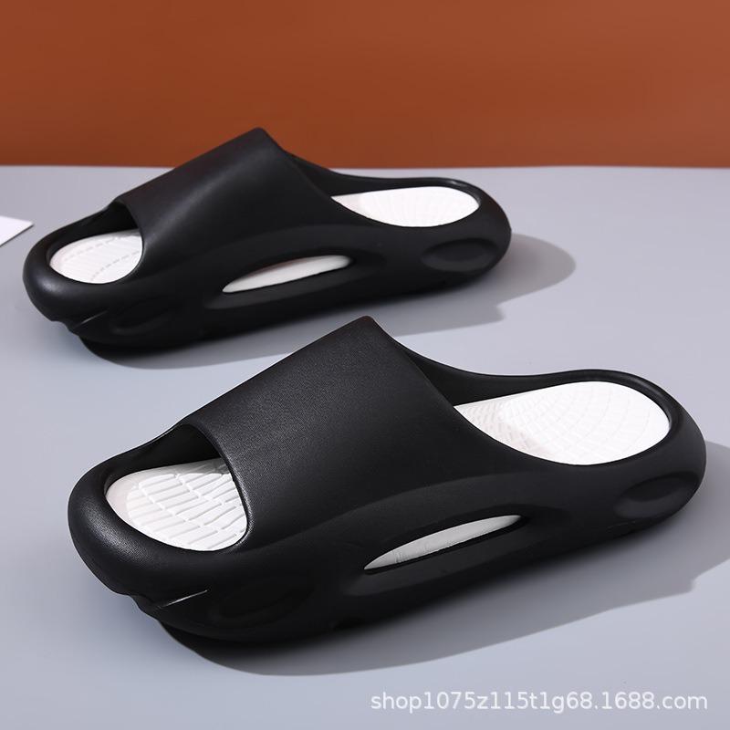 Spring Men's One-word Drag Non-slip Thick-soled Wear-resistant Casual Wear Fashionable Cool Slippers