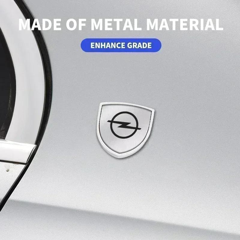 NPT1 Car Metal 3D Sticker Auto Logo Shield Styling Decoration Stickers For Opel Astra J Insignia Astra G Corsa Zafira B Mokka Vivaro
