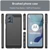 Для Motorola Moto G53 5G Чехол для Moto G53 Чехол 6,5 дюймов из углеродного волокна Противоударный силиконовый бампер для Motorola Moto G53