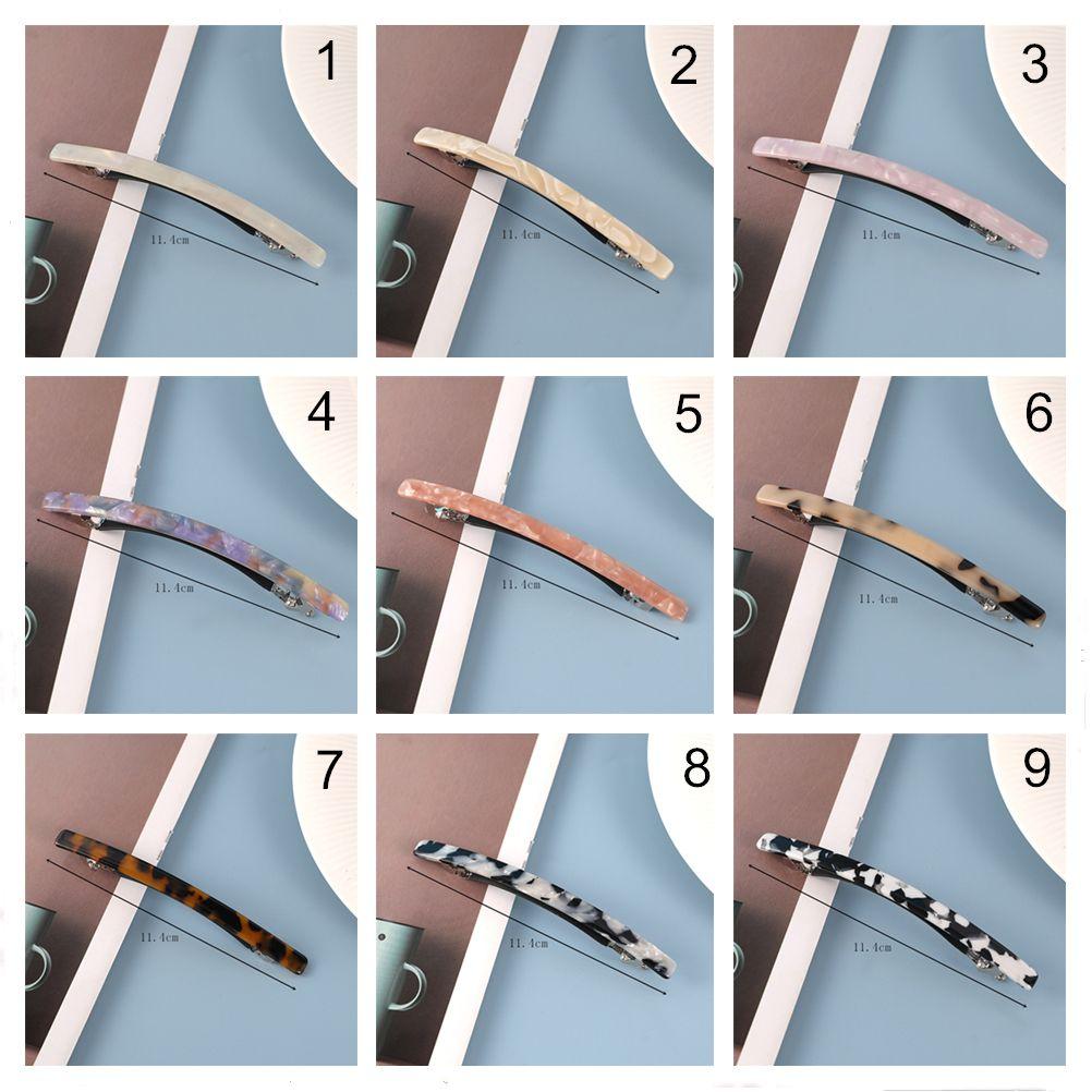 Hair Accessories Gifts Leopard Acetate Vintage Hairgrips Hair Pin Hair Clips Barrettes Hairpins