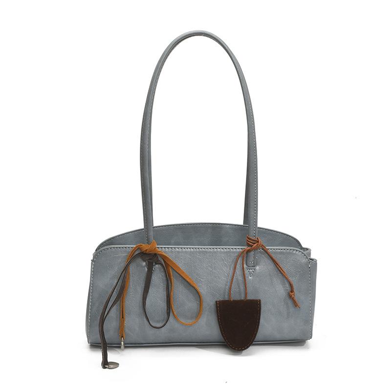 Вместительная сумка-хобо под мышкой, женская новая сумка на плечо