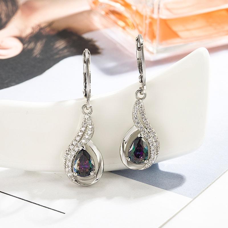 Sace Gems Серьги с цирконом для женщин, подарки на свадьбу