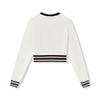 New FILA Knitwear Women's Cloud White F11W437501FWT