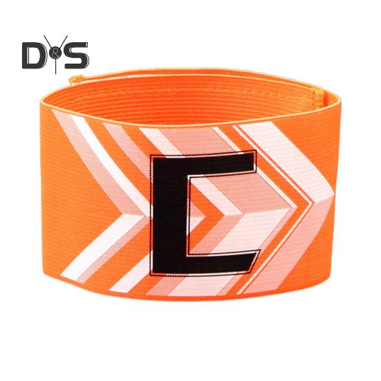 Футбольная повязка капитана, регулируемая повязка капитана «C», эластичные повязки для баскетболистов и футбольных игроков для взрослых и молодежи