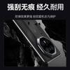 Sidefu Phone Case for Huawei Mate70RS Pro, Full Camera Protection Anti-Drop Electroplated Cover for Huawei Mate70 Pro, Embossed Design - Black