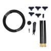 Garden Drip Irrigation Kit 360 Degree Adjustable Watering System Universal Spray Nozzle PE Hose Set