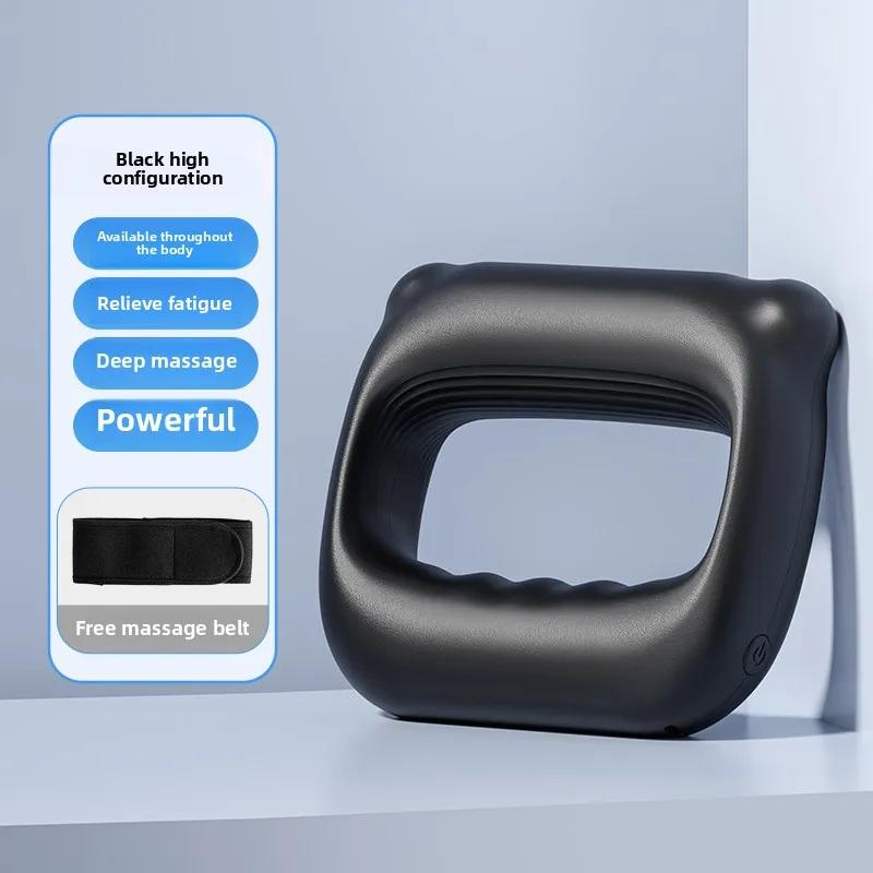 Массажный пояс с кольцом для фасций, массажный пистолет для фасций, вибрационный пистолет для мембран шеи, мини-массажный пистолет для сброса жира и похудения живота, массажная машина