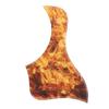 Dreld Guitar Pickguard Scratch Sticker Board with Adhesive Turtle Shell Guard with Rounded Protective Universal for and Guitar Bird Design Backing,