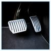 Car Foot Pedal Pads Covers For 2021-2023 Tesla Model 3 Y Aluminum Alloy + Rubber Anti-slip Accelerator Brake Rest Pedal