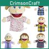 Creative Open Mouth Full Family Hand Puppet Plush Doll Toy For Roleplaying And Storytelling
