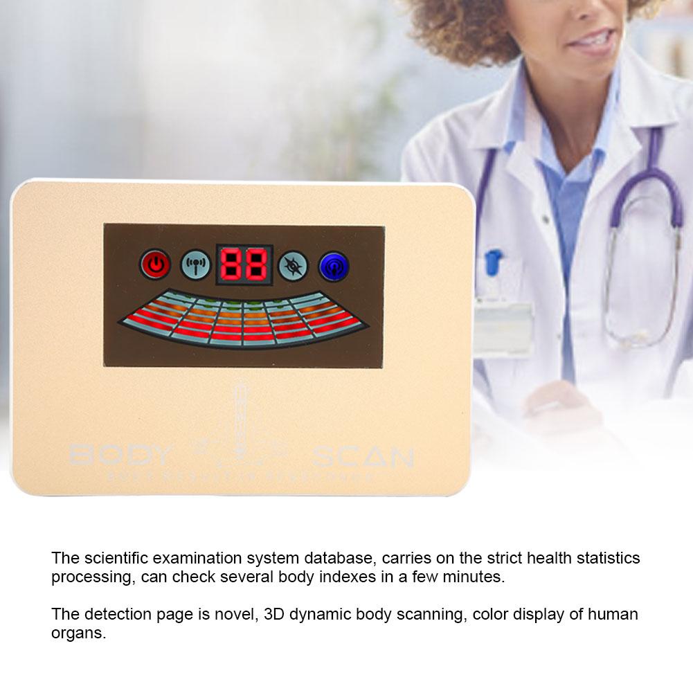 Портативный мини-анализатор магнитного резонанса для тела, детектор субздоровья, монитор здоровья тела