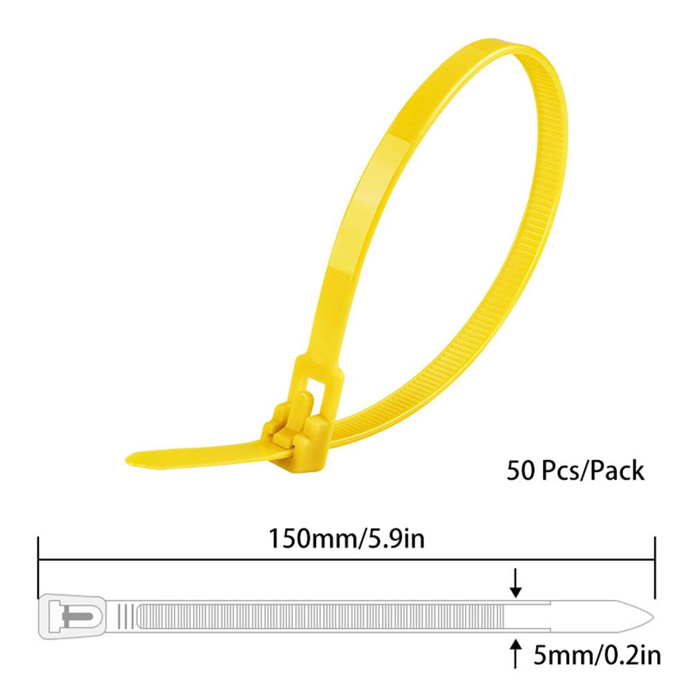 Нейлоновые многоразовые кабельные стяжки-молнии, разъемные, фиксированные, цвет черный, белый, разборка может ослабнуть, кабельные стяжки Slipknot, кабельные стяжки