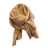Universal Match Luxury Solid Color And Pleated Scarf For Women Easy To Clean And Maintain Polyester Soft And Comfortable, Blackish Green