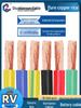 National Standard Flame Retardant Multi-Strand Soft Copper Battery Wire (Sizes: 10-120 Sq Mm)