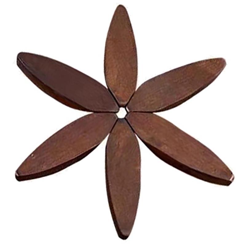 4 шт. Деревянные подставки для горячих блюд, изоляционная прокладка в форме дерева, набор подставок для чайника, горячих горшков на Хэллоуин, Рождество