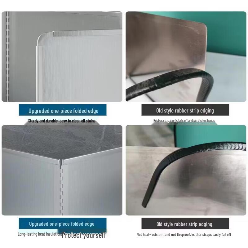 Stainless Steel Kitchen Oil Splash Guard