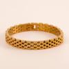 Titanium Steel Bracelet Men Women Geometric Minimalist Hip Hop Style Gold Plated Stainless Wristband Jewelry