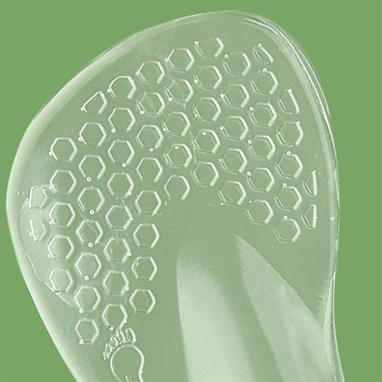 High Heel Cushion Insoles Self-Adhesive Gel Arch Support Insoles Feet And Arch Pain Relief Non-slip Shoe Insert Insoles for Sandal Flats High Heels