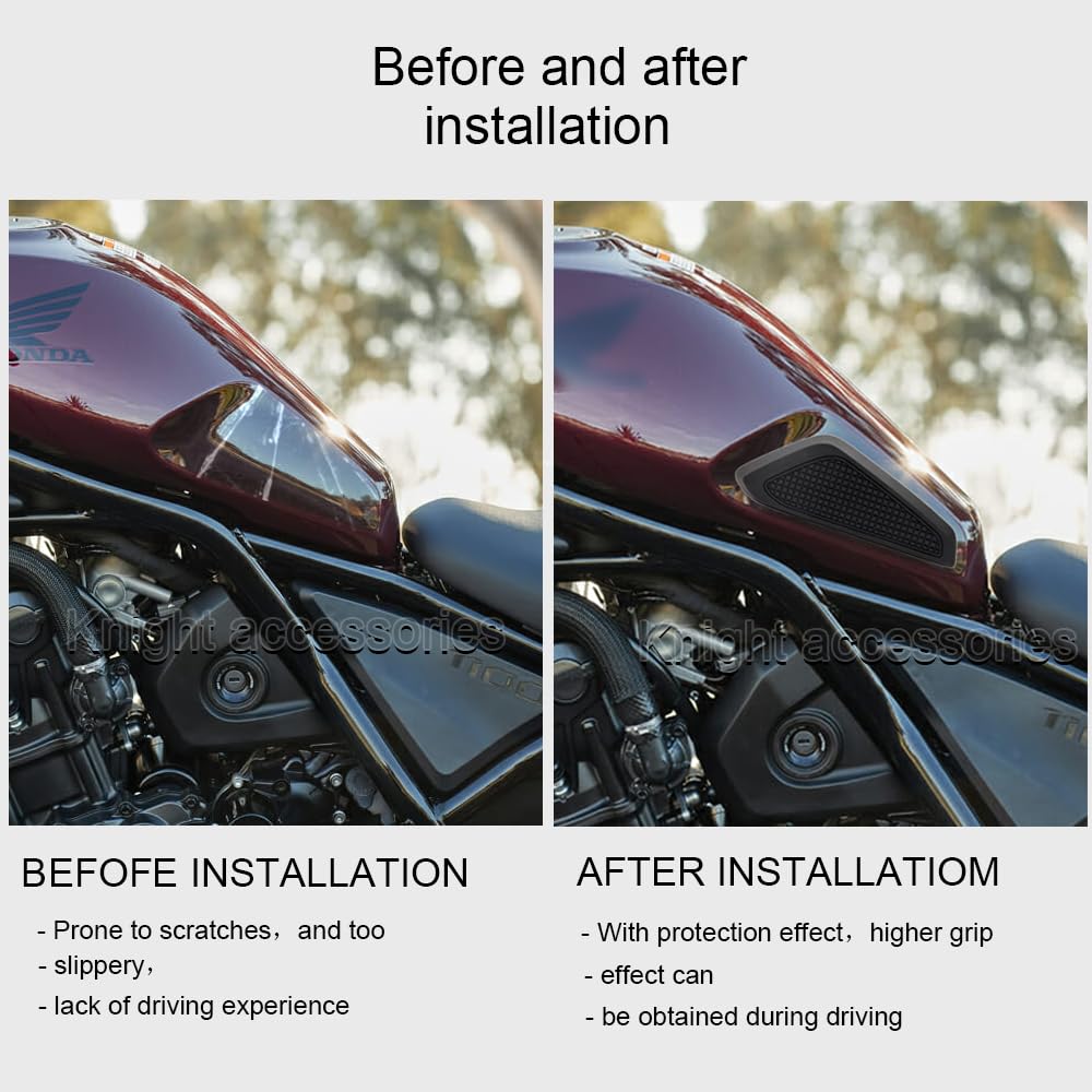 Для Honda REBEL1100 CMX1100 2021-2022 Мотоцикл Защитная накладка на бак Нескользящая