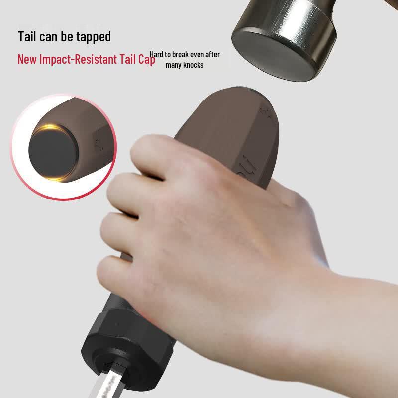 Deli Industrial-Grade Anti-Slip Striking Screwdriver