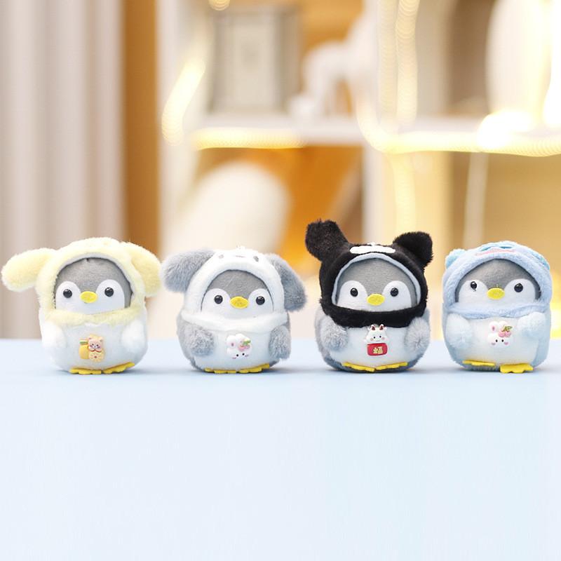 Пингвин Милый Животное Плюшевый Брелок Из Ткани С Коротким Ворсом Для Подарка Украшения