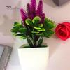 Искусственный пластиковый цветок в горшке для декора помещений
