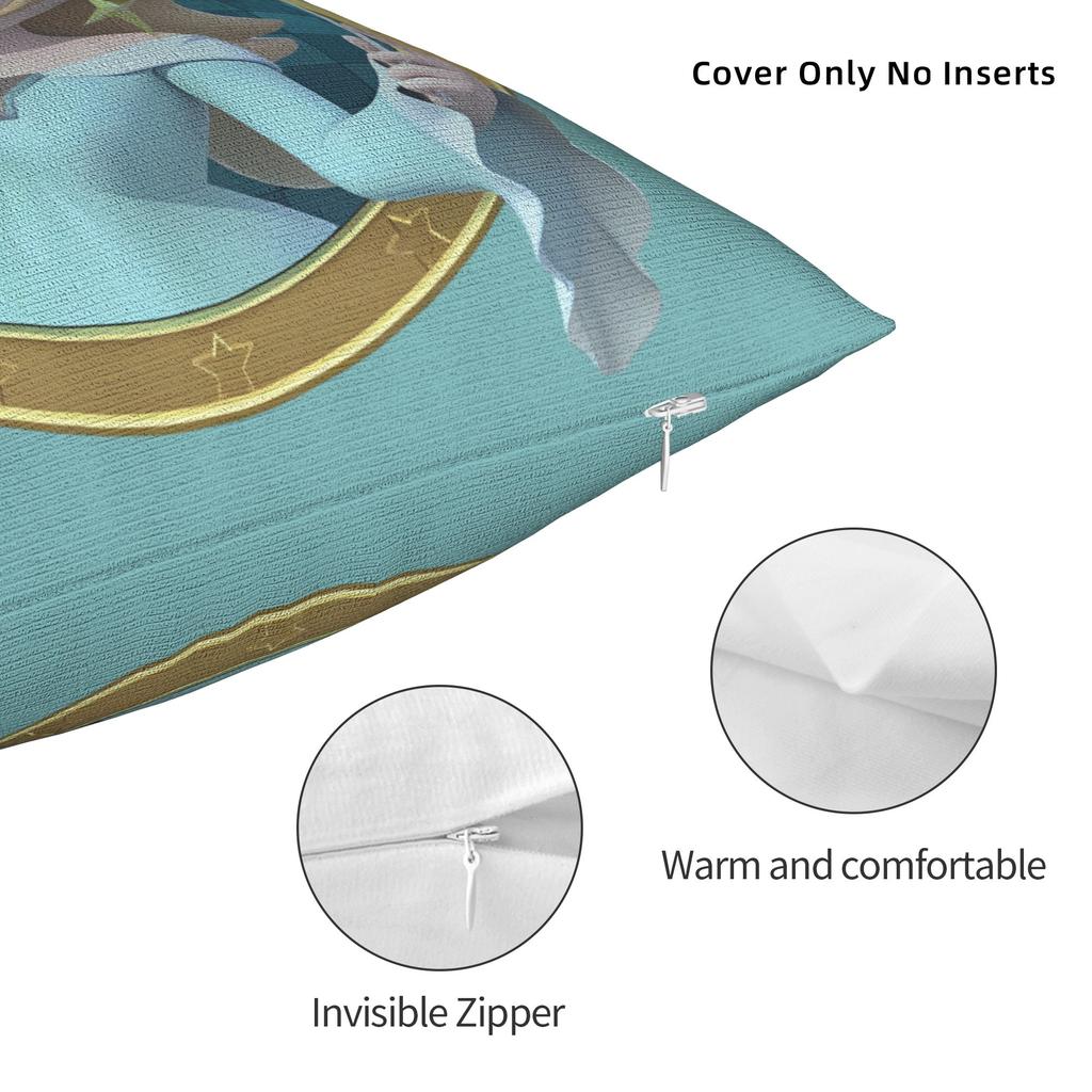 Pillow Cover 3D Princess Rosalinas Retro Trendy Pillow Case For Chair Sofa Home Decor Pillowcases