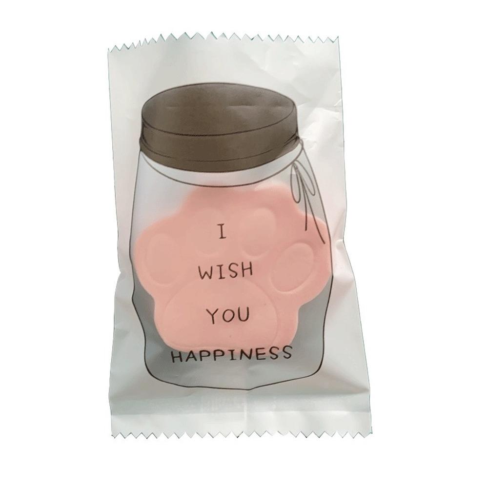 Makeup Soft Foundation Powder Puff Cute Pink Cat Paw Cosmetic Sponge Puff for Girls Dry and Wet Dual Use Women's Makeup Tools