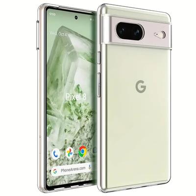 Прозрачный мягкий чехол для Google Pixel 8 Pro 8A Pixel 7 Pro 7A Pixel 6a 6 Pro Pixel 5a 5 XL Pixel 4a 5G 4a 4G 4 XL Pixel 3A XL противоударный защитный чехол