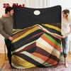 Modern desert starry sky 2D Flat Pattern Flannel Blanket High quality All Seasons Warmth and Comfort Perfect for Christmas Gifts.MMT0918566