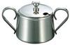 YUKIWA K Sugar Pot for 3 People, Q-03032503, Stainless Steel