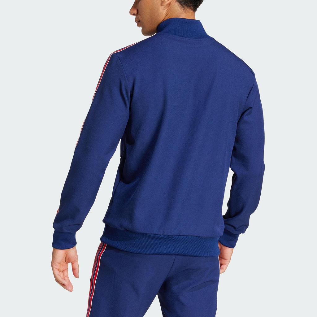 adidas Официальная Оригинальная Мужская Куртка-бомбер с Воротником-стойкой Футбольной Культуры Арсенала JF0544