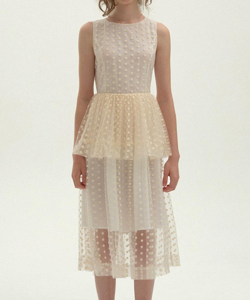 Keulloleu Bubble Long Dress - 2 Colors