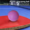 50Pcs Colored Ping Pong Balls Frosted Surface Elastic Impact Resistant Round Table Tennis Balls Training Tool