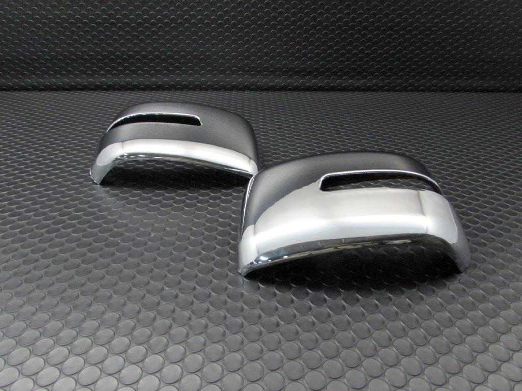 BRIGHTZ Chrome Door Mirror Type for the Delica MB15S Covers, B, D2 [MIR-SID-152] (12/08)