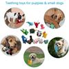 SANDY Squeaky Plush Dog Toy Pack Puppy Small Stuffed Puppy Chew Toys 12 Dog Toys Bulk Squeakers Cute Soft Pet Toy Small Medium S