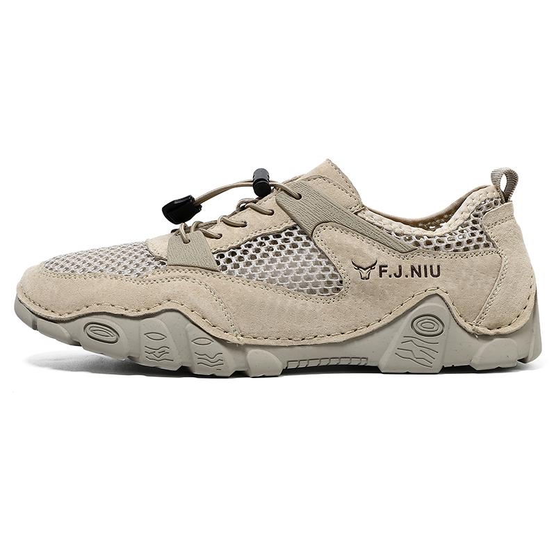 Summer Men's Casual Shoes Breathable Mesh Shoes Sneakers