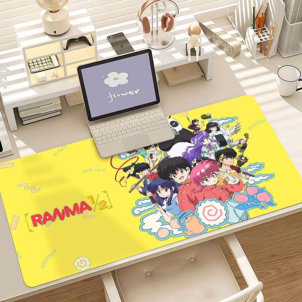 Anime RRanmaS Mouse Pad Anti Slip Rubber Edge Locked Thickened Laptop Gaming Desk Mat