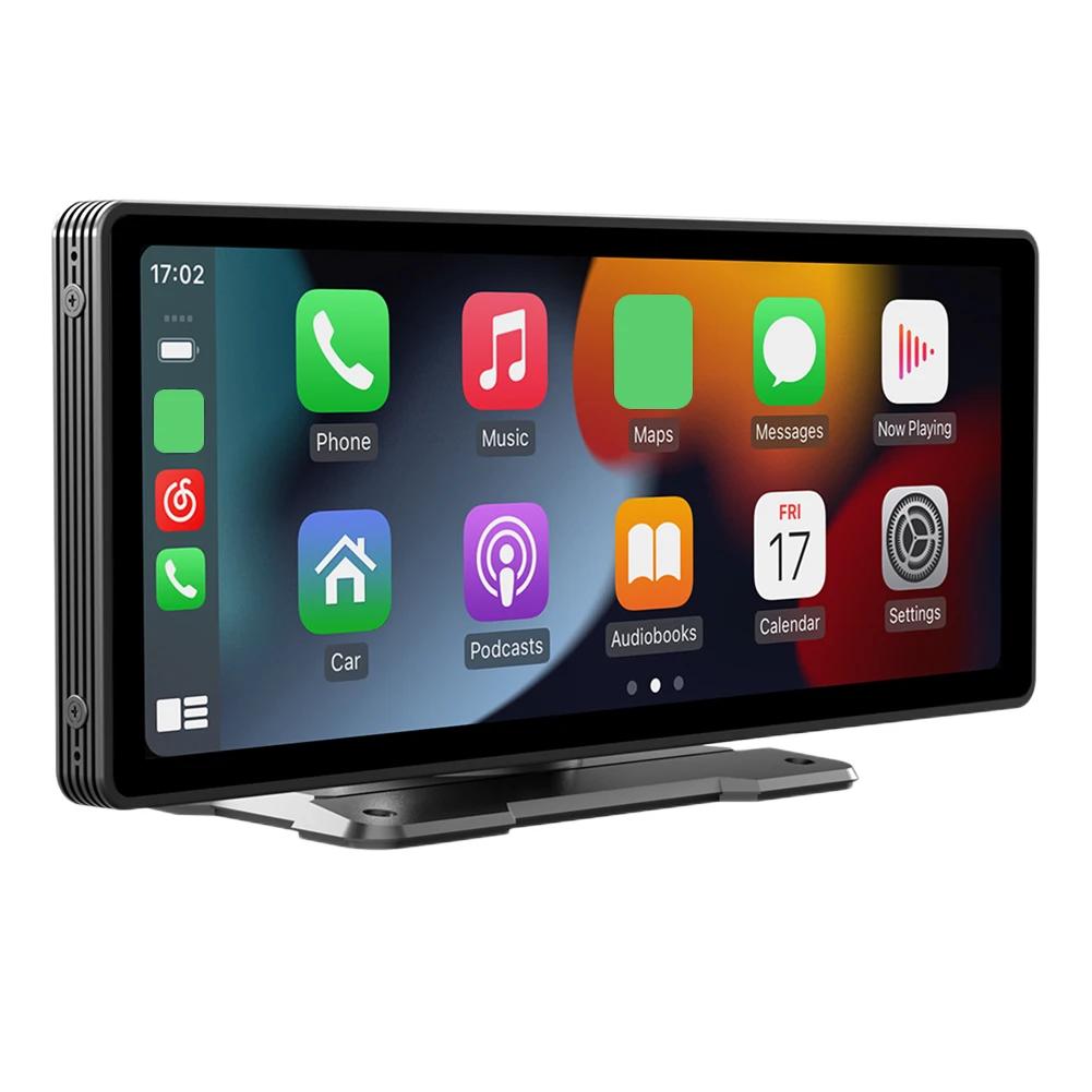 9,3-дюймовый беспроводной Carplay Android Auto Car Radio HD сенсорный экран автомобильный MP5 мультимедийный плеер GPS Wifi Bluetooth Auto Link FM-радио