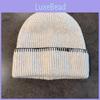 Simple Knitted Hat With Solid Color Design Suitable For Daily Seasons Cold
