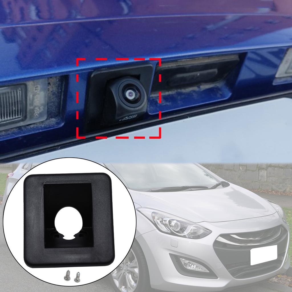 For Hyundai Elantra GT I30 Wagon 2017 2016 2015 2014 2013 Car Rear Camera Bracket Mount License Plate Light Housing Accessories