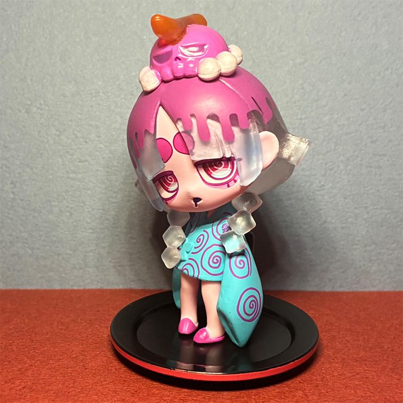 Virus Sweetheart Candy Style Model Dark Matcha Mochi Action Figure Collection Decoration Ornaments Model Toys